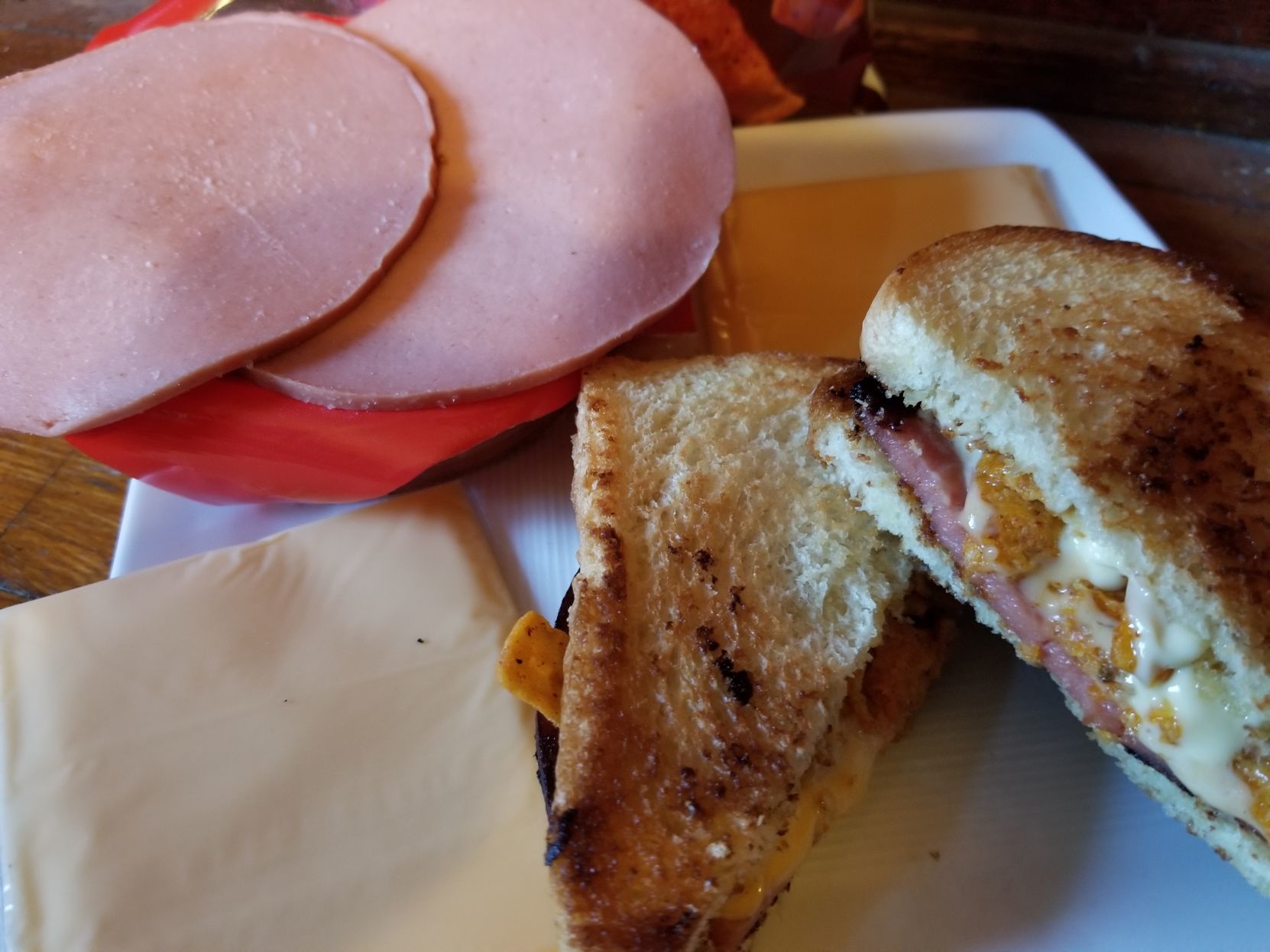 fried bologna ingredients
